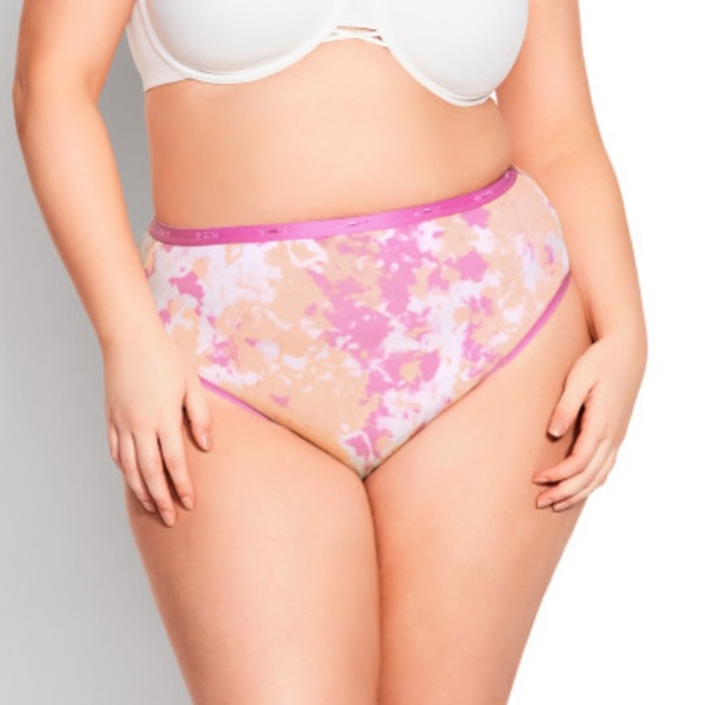 NWT Avenue High Cut Cotton Brief Size 14